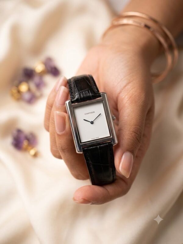 Leather Men's Watch — Classic Strap product photo 3 | Glossy.pk Pakistan