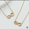 Trendy Infinity Jewellery Set — Bracelet & Earrings Combo product photo 3 | Glossy.pk Pakistan