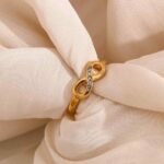 Infinity stone adjustable ring 💍 - Image 3