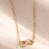 Trendy Infinity Jewellery Set — Bracelet & Earrings Combo product photo 2 | Glossy.pk Pakistan
