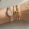 Watch and Bracelet Set Combo (Cartier-style) — jewellery from Glossy.pk, Pakistan