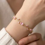 Tulip Bracelet-Pink - Image 4