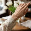 Tulip Bracelet — White product photo 3 | Glossy.pk Pakistan