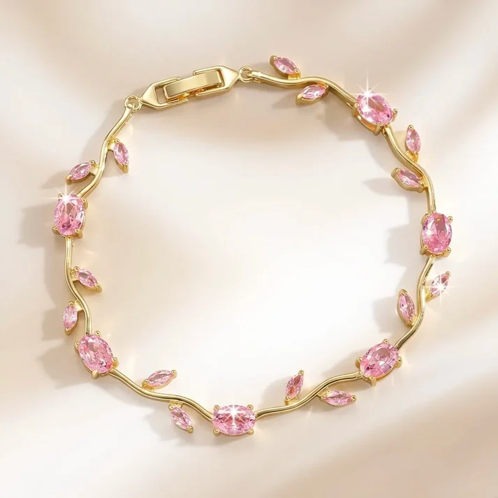 tt5elyeqerggi1ijorey Tulip Bracelet-Pink - Image 1
