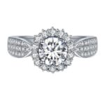 Chunky ZIRCON Micro Stone Ring