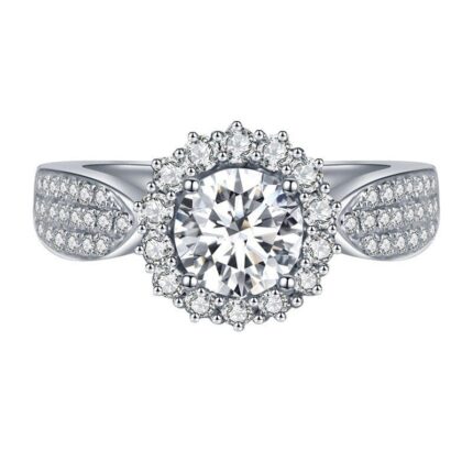 Chunky ZIRCON Micro Stone Ring