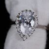 Beauty  Leaf zircon Stone RING anti-tarnish jewellery from Glossy.pk, Lahore