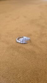 Chunky Zircon  Snake Stone Ring - Image 5