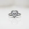 Beauty ZIRCON Heart Stone Ring anti-tarnish jewellery from Glossy.pk, Lahore