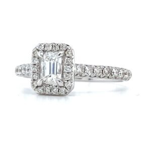 Chunky Square Stone Ring — Women's Stainless Steel product photo 2 | Glossy.pk Pakistan