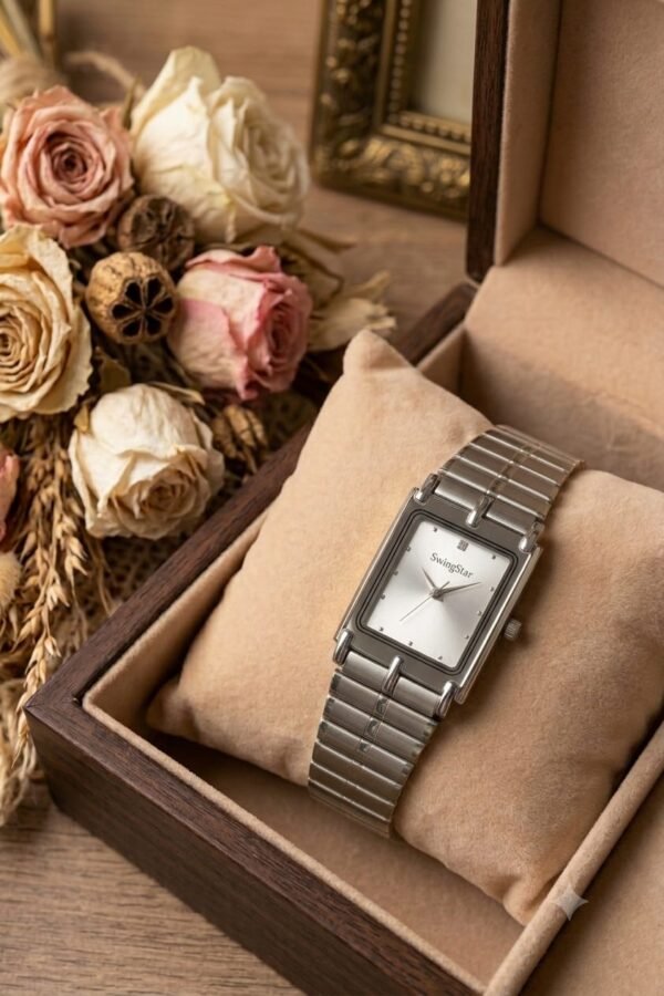 Cartier Tank Men’s Leather Strap Watch anti-tarnish jewellery from Glossy.pk, Lahore