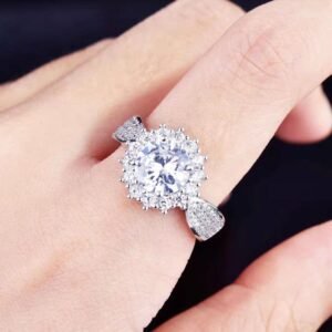 Chunky Micro Stone Ring — Stainless Steel product photo 2 | Glossy.pk Pakistan