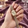 Gucci Classical Square Dial anti-tarnish jewellery from Glossy.pk, Lahore