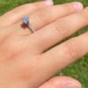 Chunky ZIRCON Promise Stone RING anti-tarnish jewellery from Glossy.pk, Lahore