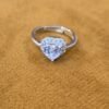 Beauty ZIRCON Heart Stone Ring anti-tarnish jewellery from Glossy.pk, Lahore