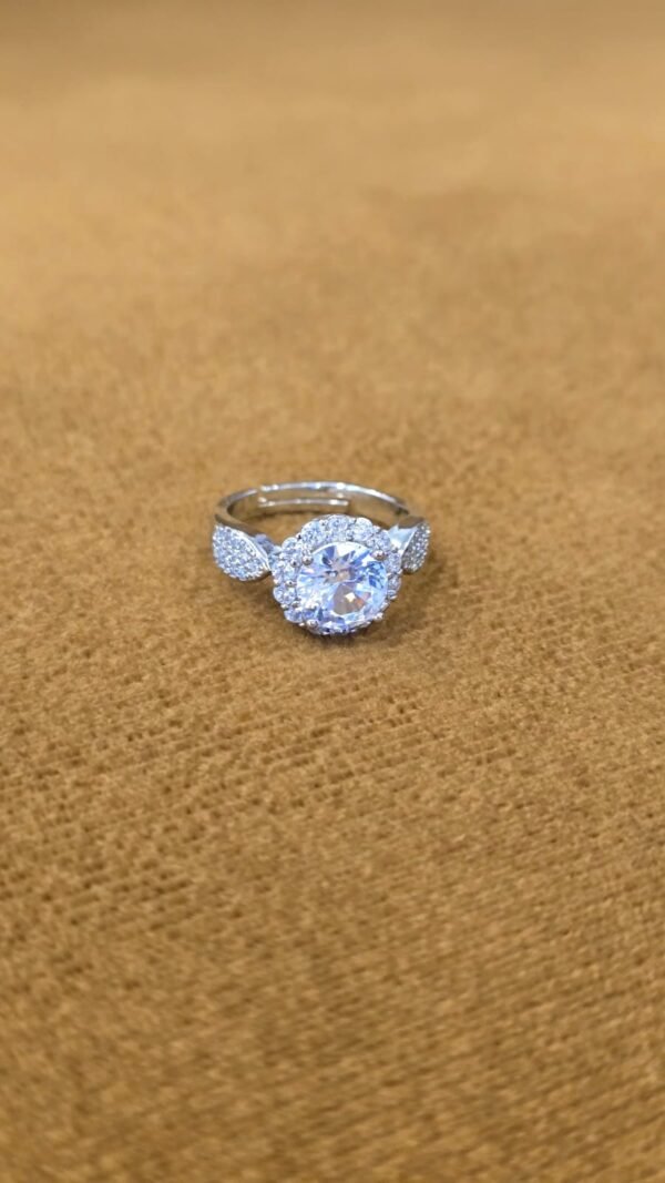 Chunky ZIRCON Micro Stone Ring anti-tarnish jewellery from Glossy.pk, Lahore
