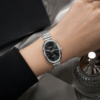 Naidu Silver Charm Women Watch- Black Dial anti-tarnish jewellery from Glossy.pk, Lahore