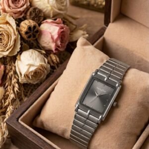 Swing Star Vintage Bangle Watch - Silver