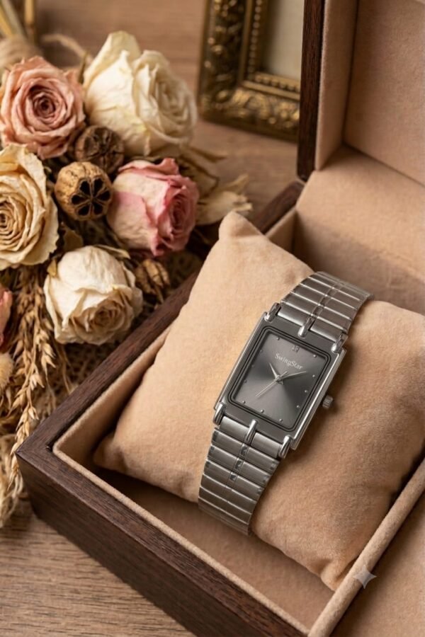 Swing Star Vintage Branded Watch-SILVER anti-tarnish jewellery from Glossy.pk, Lahore