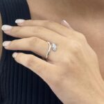 Classy Trendy ZIRCON snake 🐍SILVER RING - Image 3