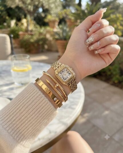 3Pc Cartier Watch and Trendy Cartier Combo