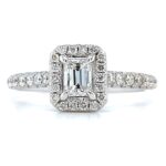 Chunky ZIRCON Square Stone RING