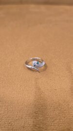 Classy Trendy ZIRCON snake 🐍SILVER RING - Image 4