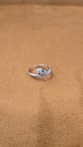 Snake Motif Stainless Steel Ring product photo 3 | Glossy.pk Pakistan
