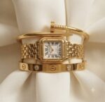 3Pc Cartier Watch and Trendy Cartier Combo - Image 3