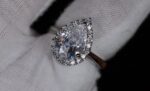 Beauty  Leaf zircon Stone RING