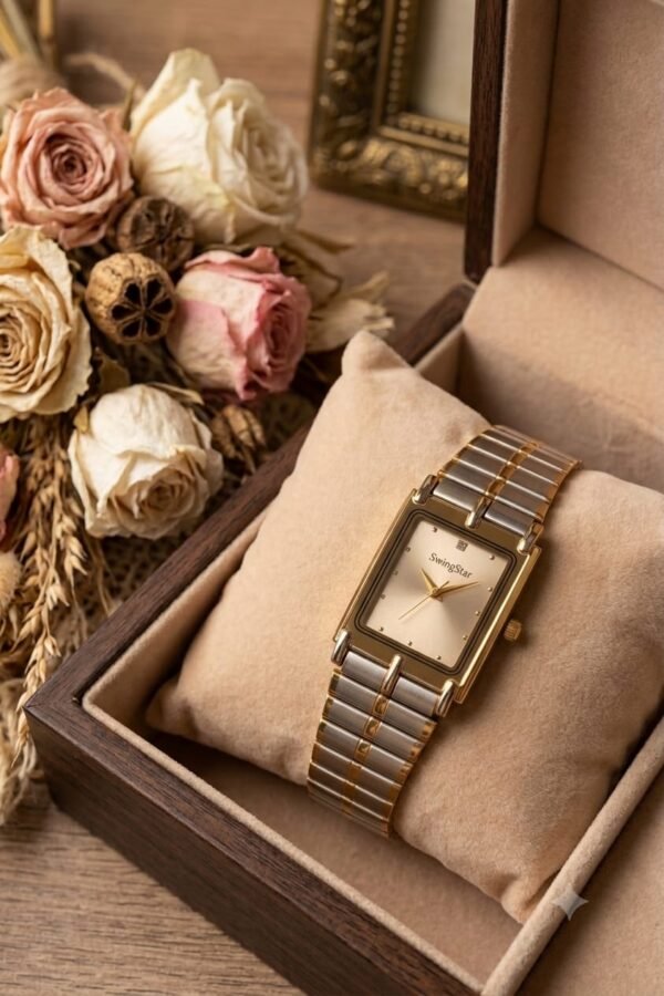 Swing Star Watch and Tory Bruch Combo anti-tarnish jewellery from Glossy.pk, Lahore