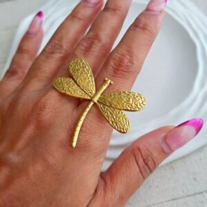 Chunky Butterfly Ring — Stainless Steel (Variant)