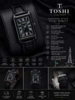 Cartier Tank Men's Leather Strap Watch - Image 6