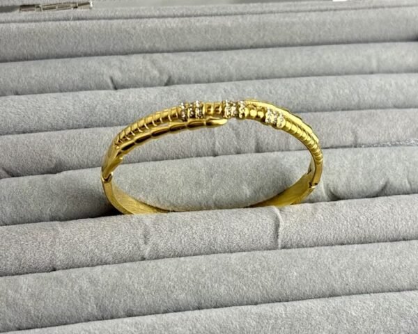 Luxury Zircon Hand cuff anti-tarnish jewellery from Glossy.pk, Lahore