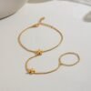 3D Flower Hand Chain — jewellery from Glossy.pk, Pakistan