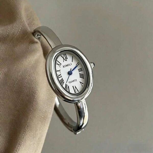 Bomei Bangle Watch — Silver product photo 2 | Glossy.pk Pakistan