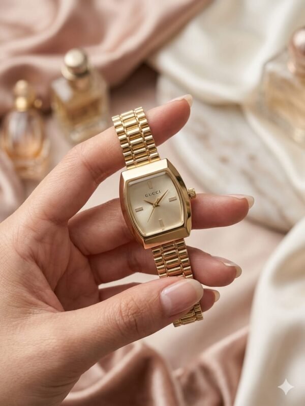 Gucci Watch and Tanis Combo anti-tarnish jewellery from Glossy.pk, Lahore