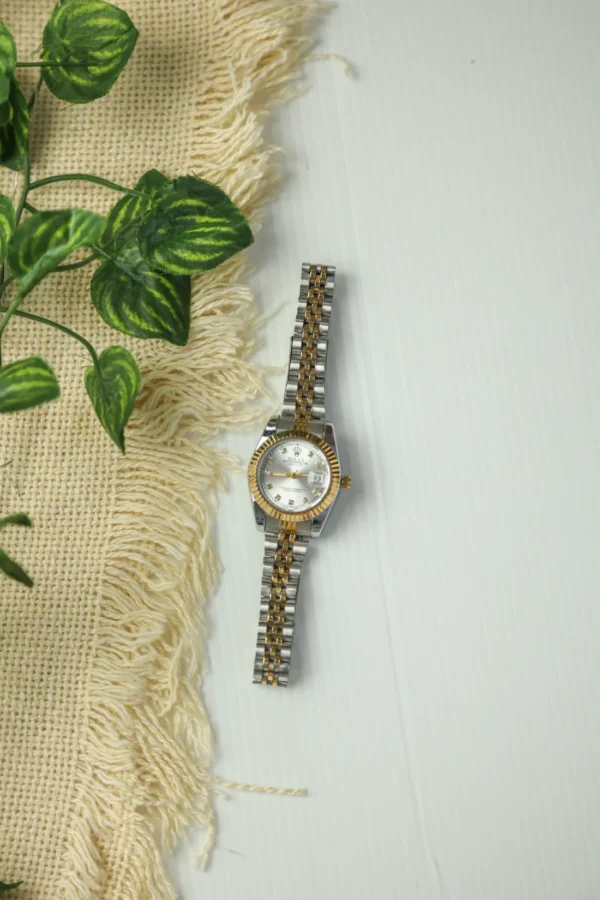 Rolex Mini Two tone anti-tarnish jewellery from Glossy.pk, Lahore
