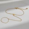 Classic Heart Hand Chain — Style 1 product photo 2 | Glossy.pk Pakistan