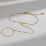 Classic Heart Hand Chain - Image 3