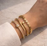 3pc Hand cuff and Bracelet Combo