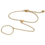 Classic Heart Hand Chain - Image 4