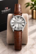 Tissot Men's Leather Strap Watch