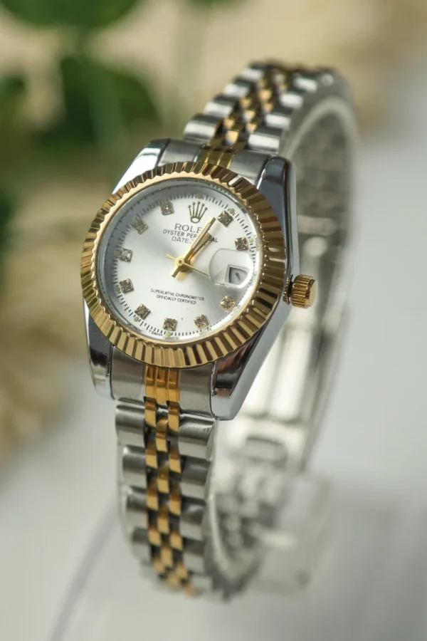 Rolex Mini Two tone anti-tarnish jewellery from Glossy.pk, Lahore