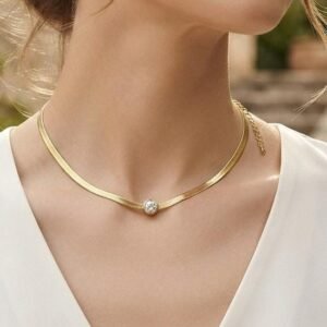 Luxury Stainless Steel Snake Chain