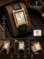 Cartier Tank Men's Leather Strap Watch - Image 3