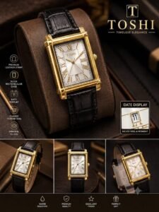 Tank-Style Men’s Bangle Watch product photo 3 | Glossy.pk Pakistan
