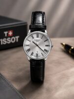 Tissot Men's Leather Strap Watch - Image 3