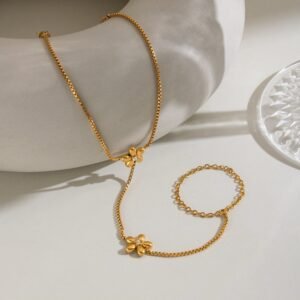 3D Flower Hand Chain product photo 4 | Glossy.pk Pakistan