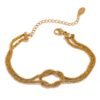 Knotted Mesh Bracelet-Trendy anti-tarnish jewellery from Glossy.pk, Lahore